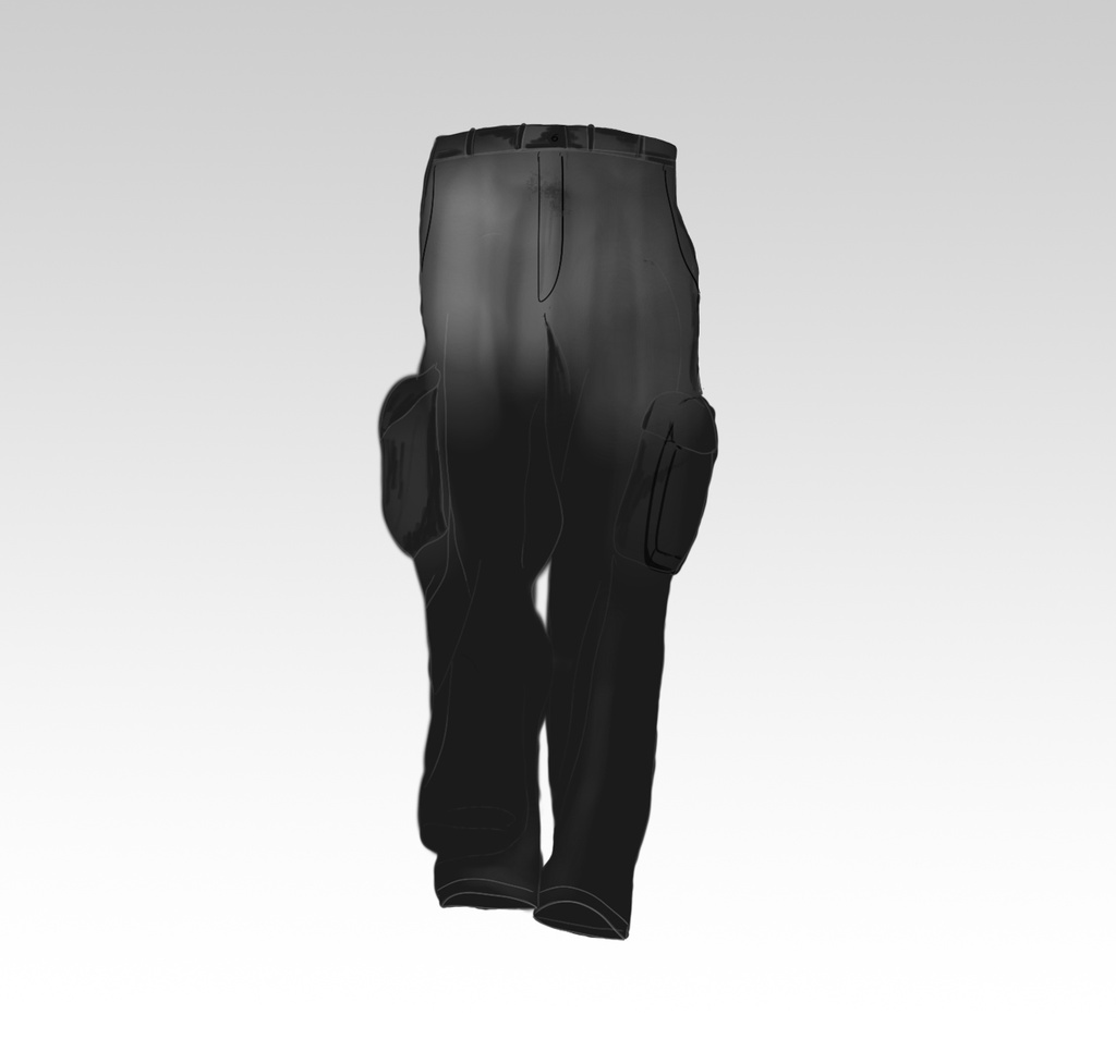 OFF BLACK CARGO