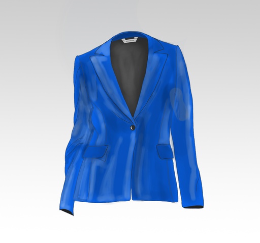 JACKET SUIT BLUE LADY